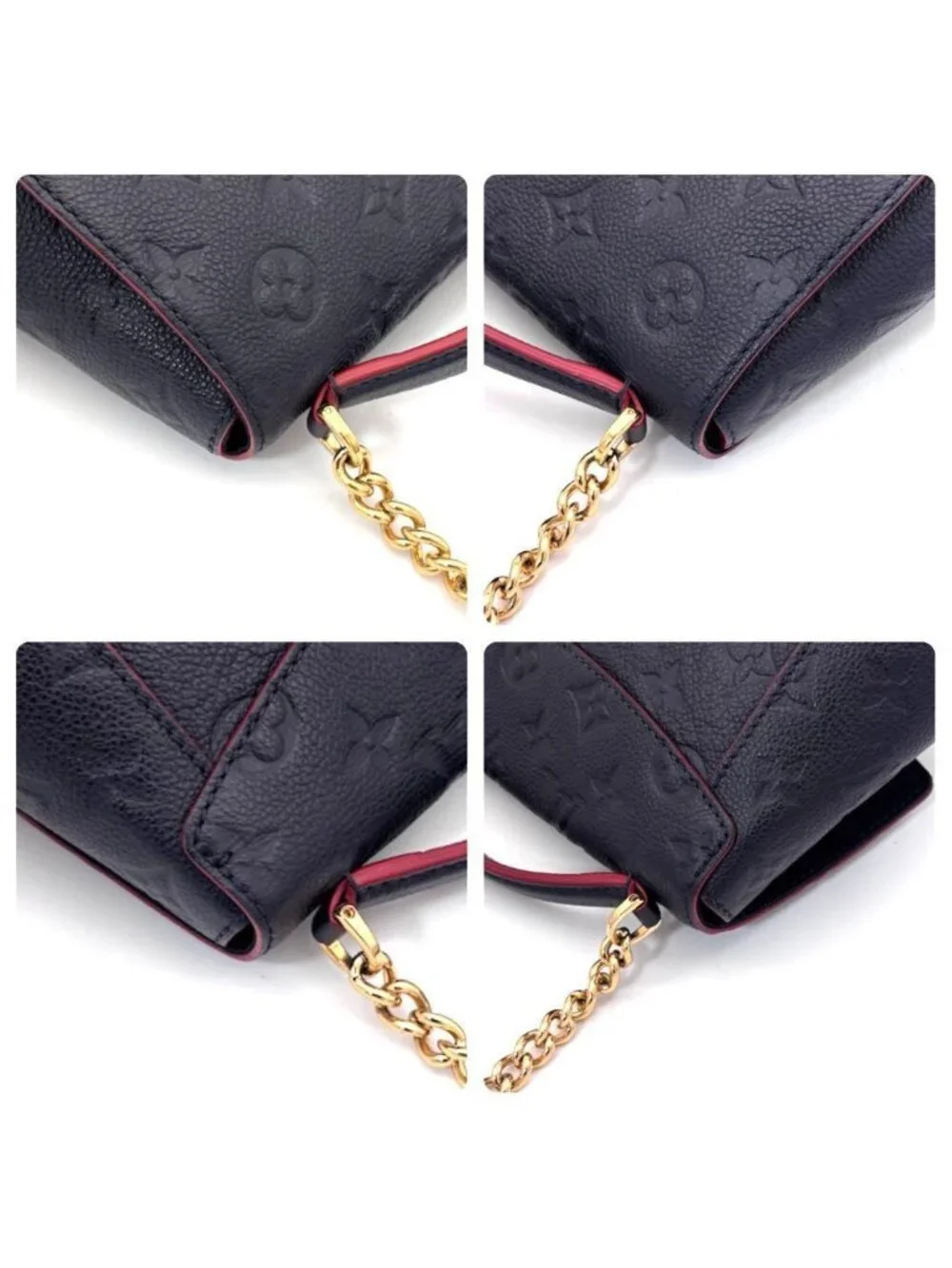 Louis Vuitton Monogram Empreinte Blanche BB Shoulder Bag